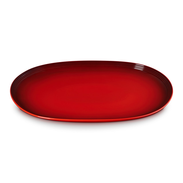 Le Creuset Coupe Serving Platter, 43cm - Cerise