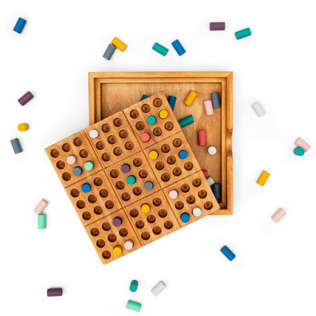 Suck UK Mello Peace of Mind Sudoku Puzzle angle
