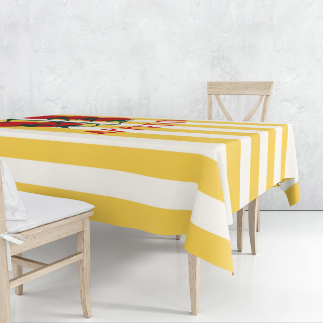Cara Saven Decor Pomodoro Tablecloth - 10-12 Seater
