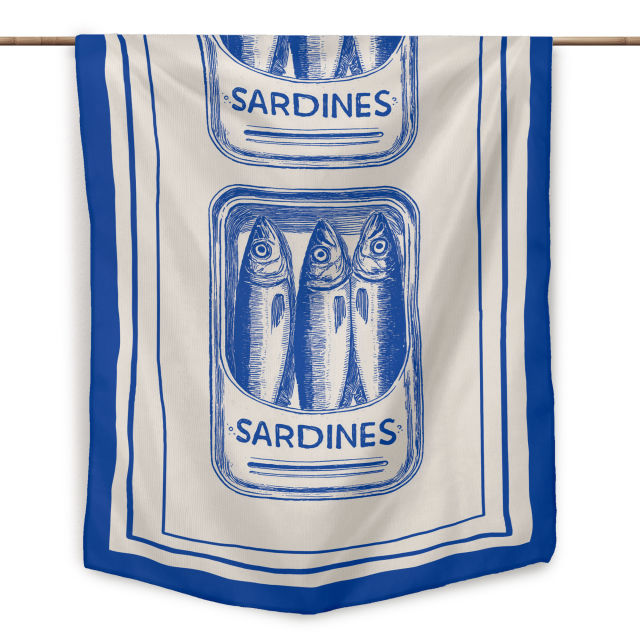 Cara Saven Decor Piccolo Pesce Tablecloth - 6-8 Seater