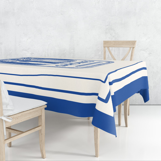 Cara Saven Decor Piccolo Pesce Tablecloth - 10-12 Seater