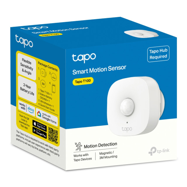 TP Link Tapo T100 Smart Motion Sensor packaging