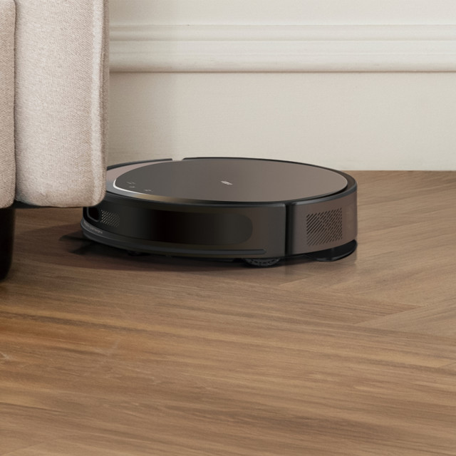 TP Link Tapo RV20 Max Plus Robot Vacuum Cleaner & Mop on laminated flooring