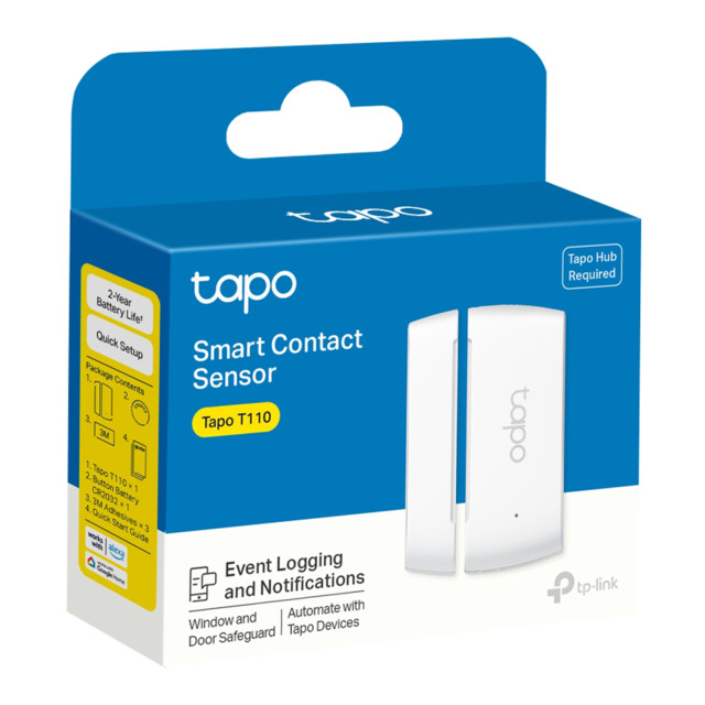 TP Link Tapo T110 Smart Contact Sensor packaging