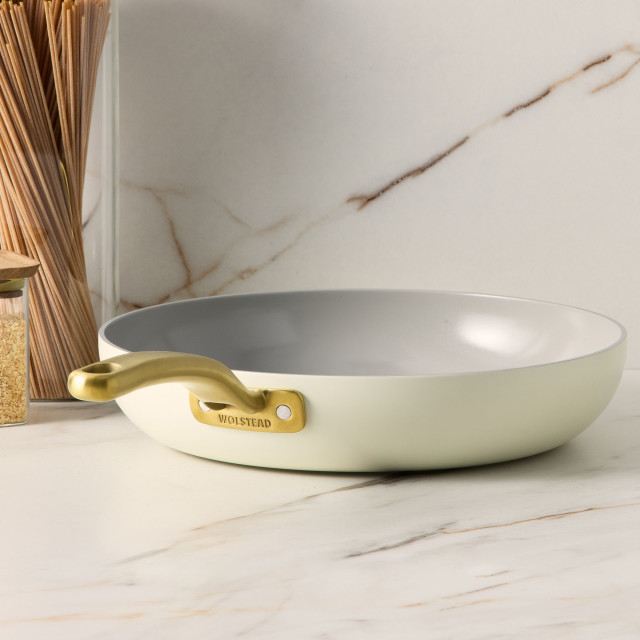 Wolstead Ivory Mineral Non-Stick Frying Pan - 26cm