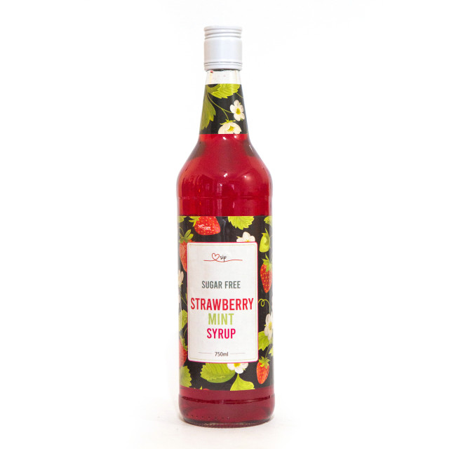 The SIP Store Sugar Free Strawberry Mint Syrup, 750ml