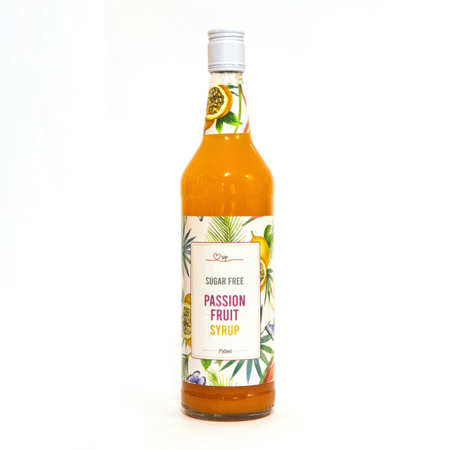 The SIP Store Sugar Free Passion Fruit Syrup, 750ml
