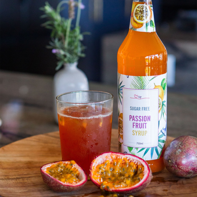 The SIP Store Sugar Free Passion Fruit Syrup, 750ml