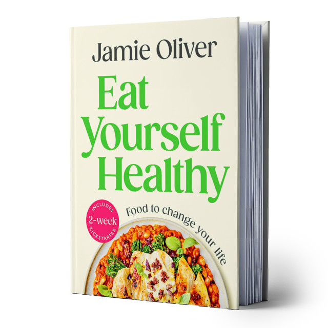 Books by Author Jamie Oliver: Eat Yourself Healthy Cookbook