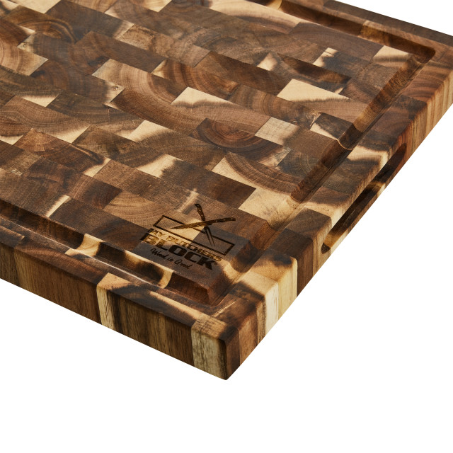 My Butchers Block End Grain Wooden Prep Board - Small