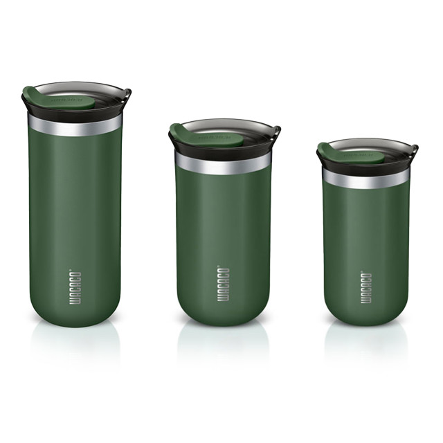 Wacaco Octaroma Green Vacuum Insulated Travel Mug - 300ml 