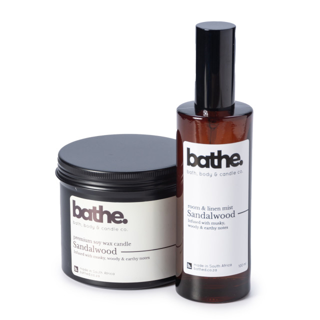 Bathe Sandalwood Travel Duo, Set of 2