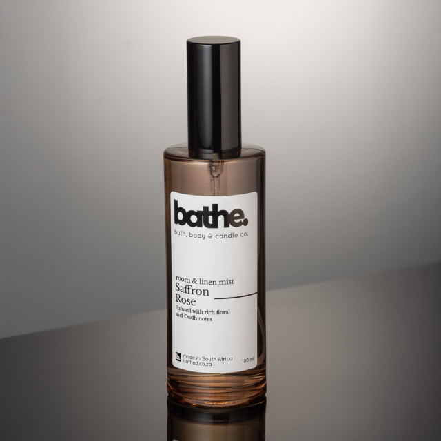 Bathe Saffron Rose Room & Linen Mist, 100ml
