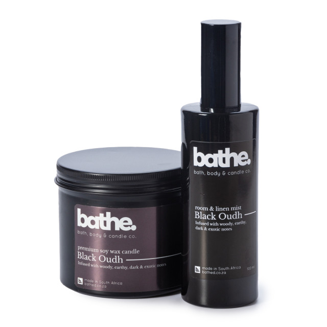 Bathe Black Oudh Travel Duo, Set of 2