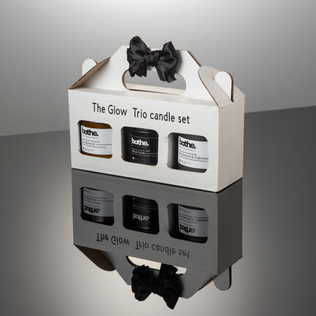 Bathe The Glow Mini Candle Trio, Set of 3