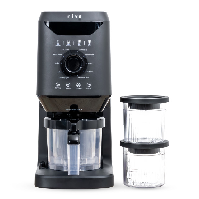 Riva Frosty Ice Cream and Frozen Treat Maker with three containers