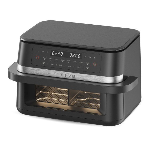 Riva Dual Pro Smart Digital Airfryer, 11L