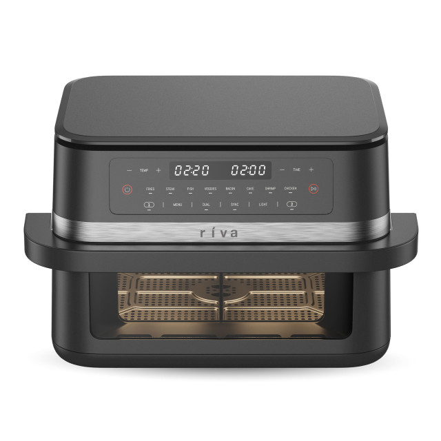 Riva Dual Pro Smart Digital Airfryer, 11L front view