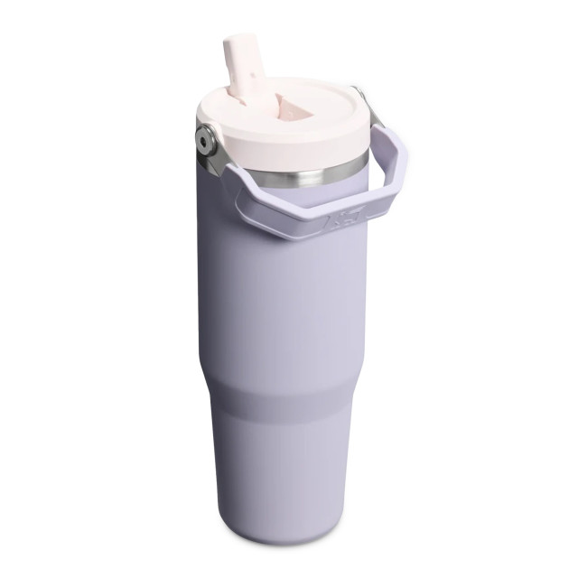 Stanley The IceFlow Flip Straw 2.0 Vacuum-Insulated Tumbler, 890ml - Purple Dust