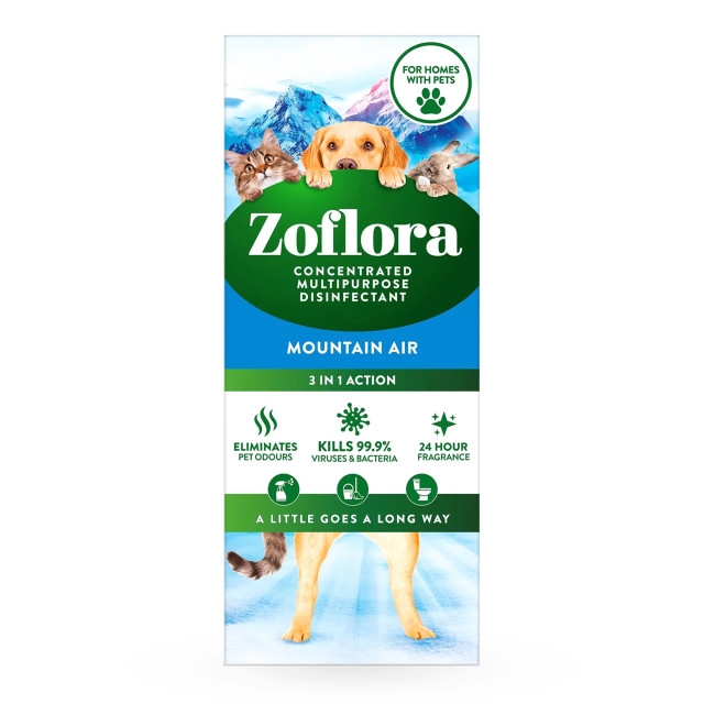 Zoflora Mountain Air Concentrated Disinfectant, 500ml
