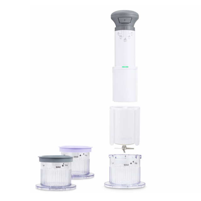 Cuisinart Freeze Wand Ice Cream Maker, 720ml with components