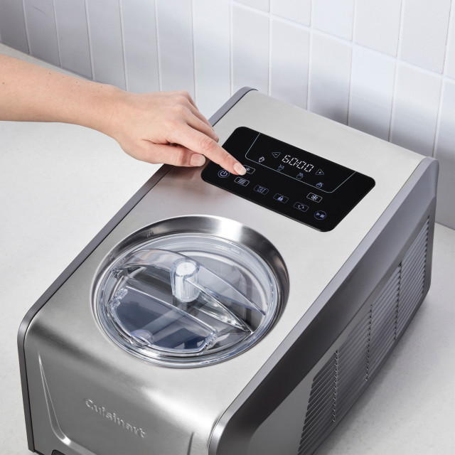 Cuisinart Freeze Ease Pro Ice Cream Maker, 1.5L switching on