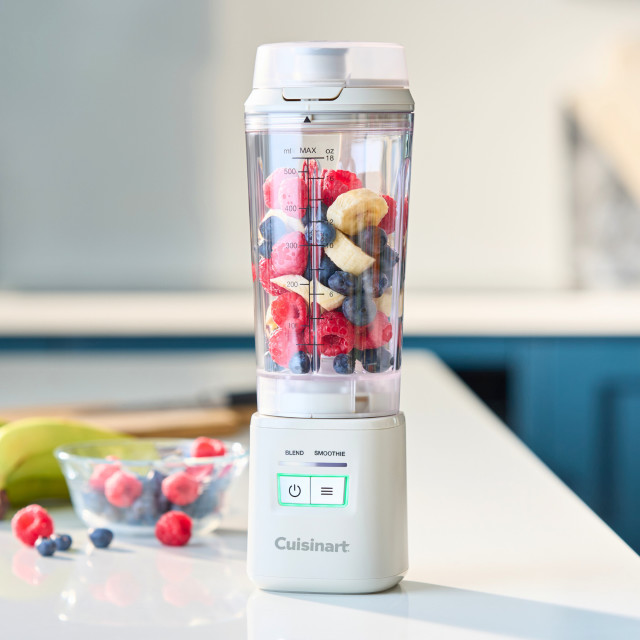 Cuisinart Blast & Go Portable Blender, 120W with berries