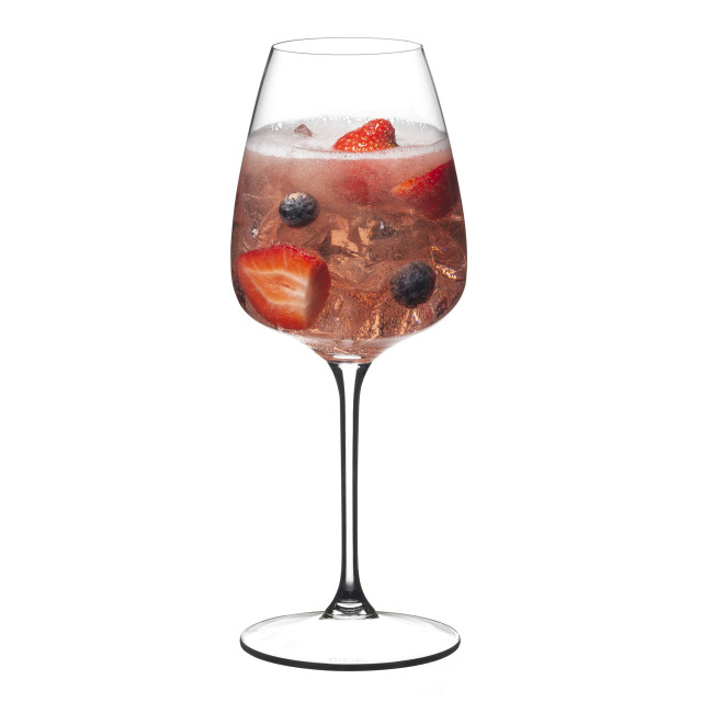 Riedel Grape White Wine & Champagne Spritz Glasses, Set of 2 with cocktail
