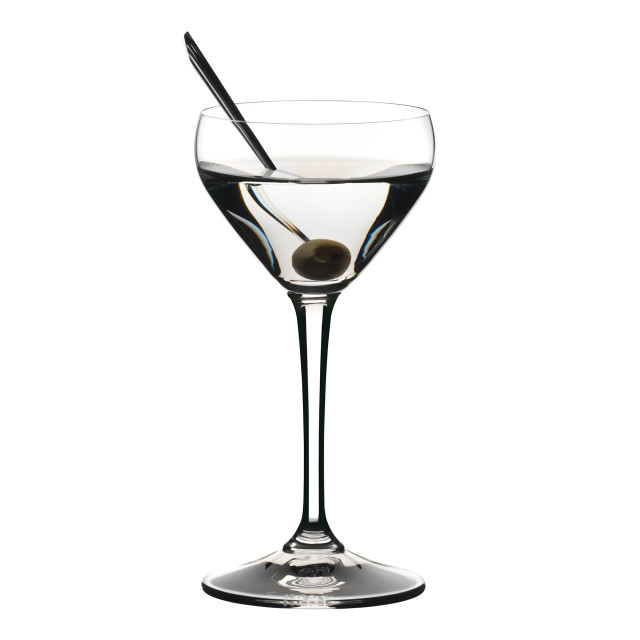Riedel Bar Nic & Nora Glasses, Set of 2 with cocktail