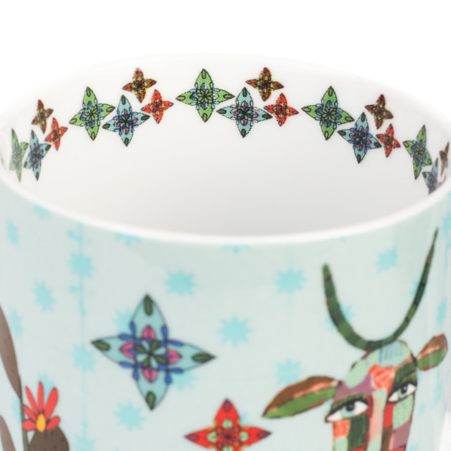 Olivia Bull Cappuccino Mug, 300ml