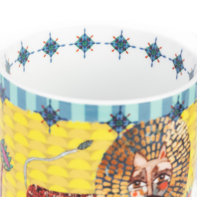 Olivia Lion Cappuccino Mug, 300ml