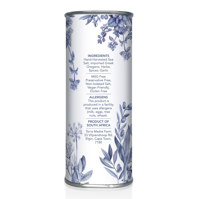 Terra Madre Greek Seasoning, 400g side view