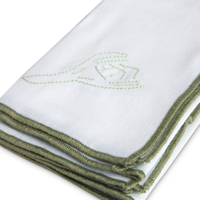 Humble & Mash Garden Gathering Embroidered Napkins, Set of 4