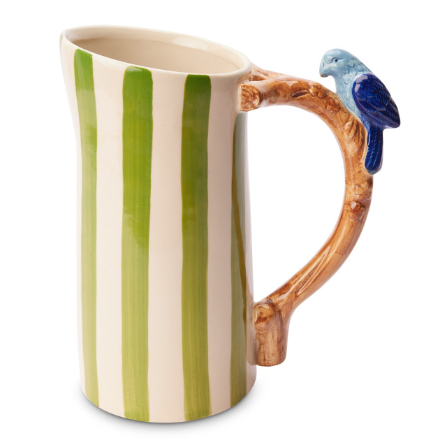 Humble & Mash Nature Stripe Bird Jug, 2.1L