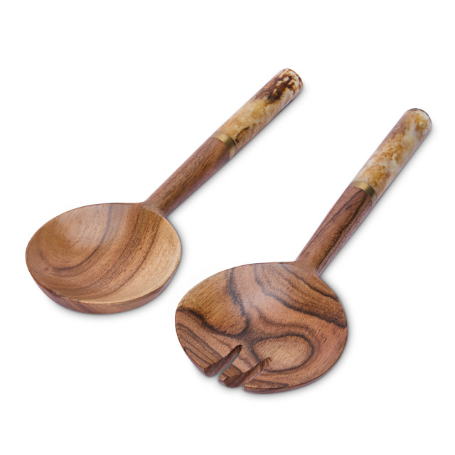 Humble & Mash Resin Salad Servers, Set of 2