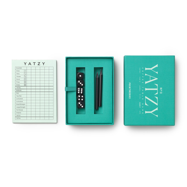 Printworks Classic Green Yatzy Game