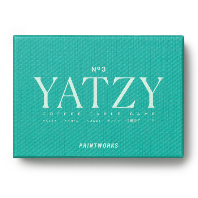 Printworks Classic Green Yatzy Game