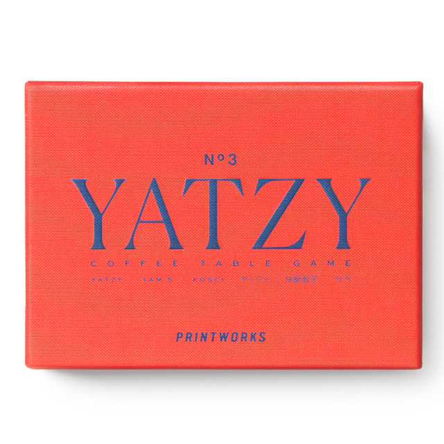Printworks Classic Yatzy Game - Red