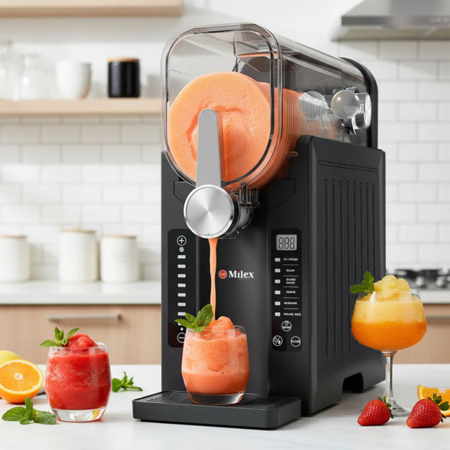 Milex Granita Frozen Delight Maker, 200W with frozen drinks