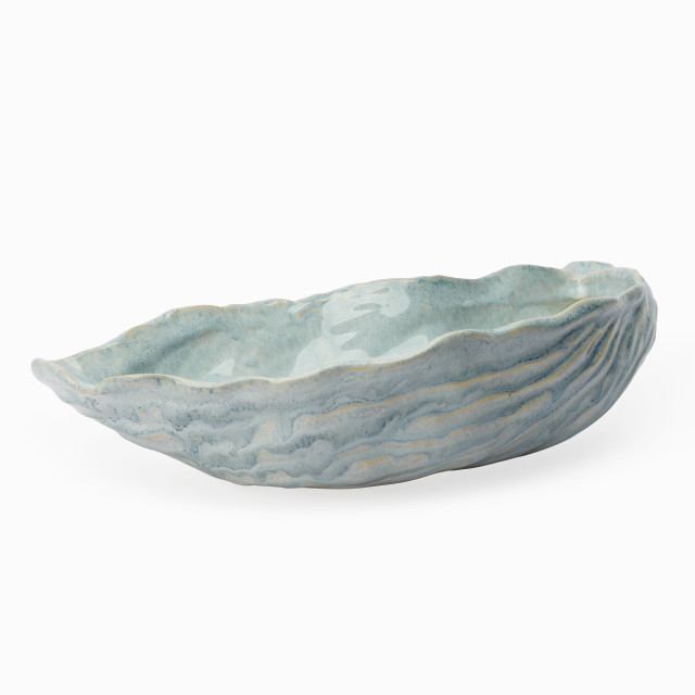 Thread Office Ceramic Mussel Shell Decor Bowl