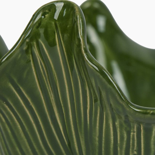 Thread Office Ceramic Leaf Decor Bowl