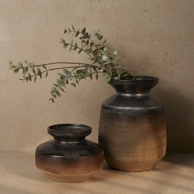 Thread Office Ceramic Ombre Vessel - Tall