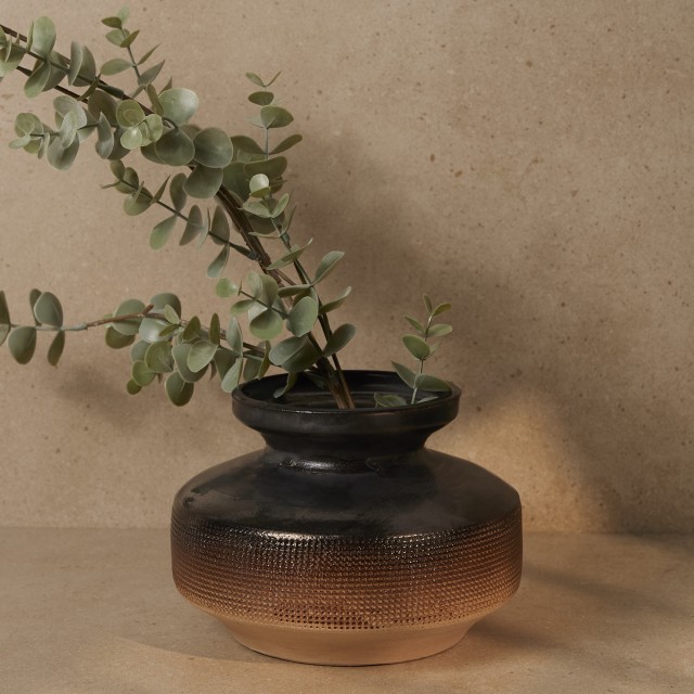 Thread Office Ceramic Ombre Vessel - Short