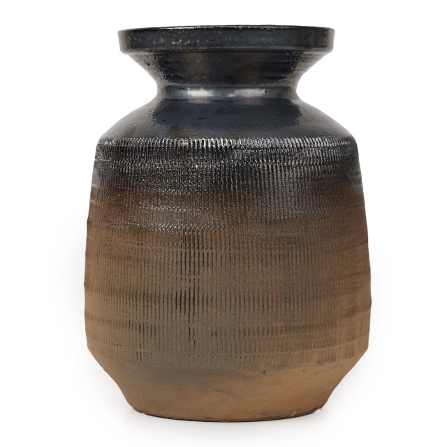 Thread Office Ceramic Ombre Vessel - Tall