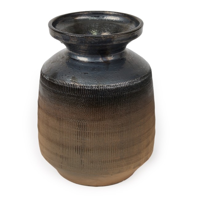 Thread Office Ceramic Ombre Vessel - Tall