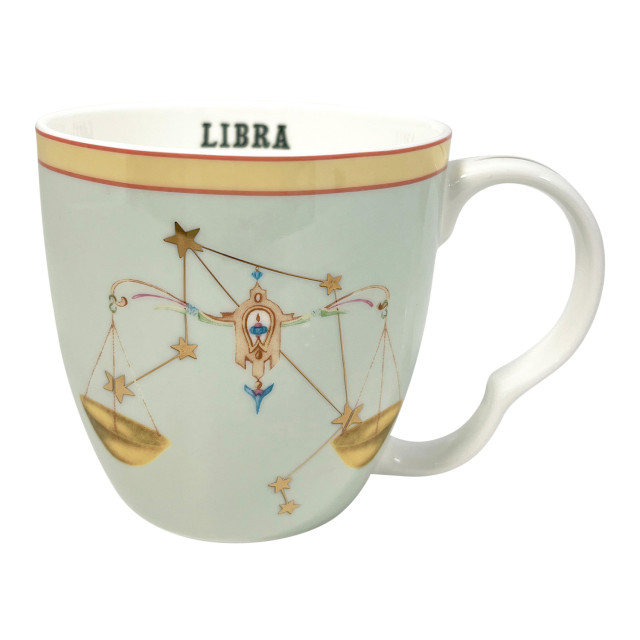 Yvonne Ellen Zodiac Mug, 450ml - Libra