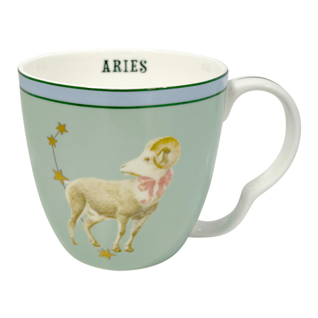 Yvonne Ellen Zodiac Mug, 450ml - Aries
