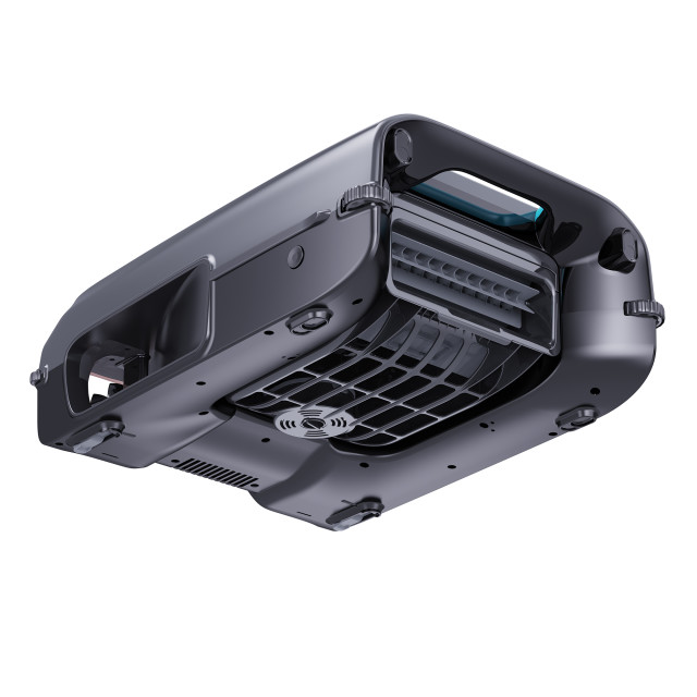 Aiper Surfer S2 Cordless Solar Robotic Skimmer bottom view
