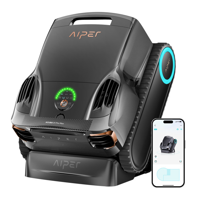 Aiper Scuba X1 Pro Max Robotic Pool Cleaner can connect to phone