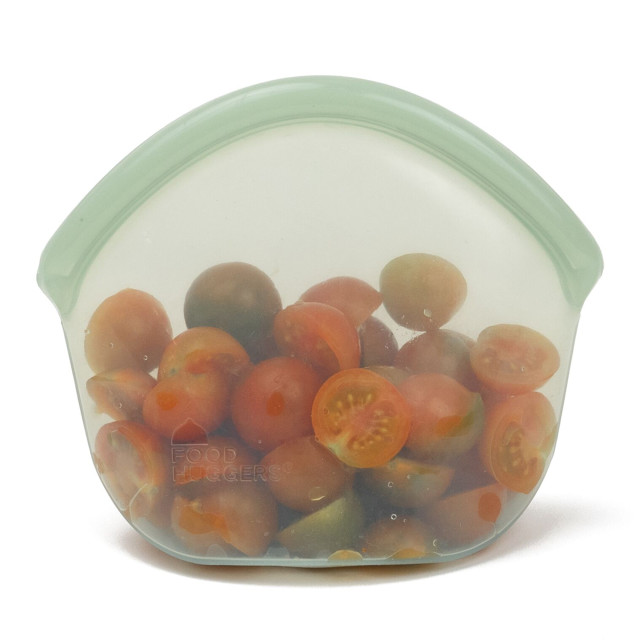 Food Huggers Reusable Silicone Hugger Bag, 400ml - Juniper